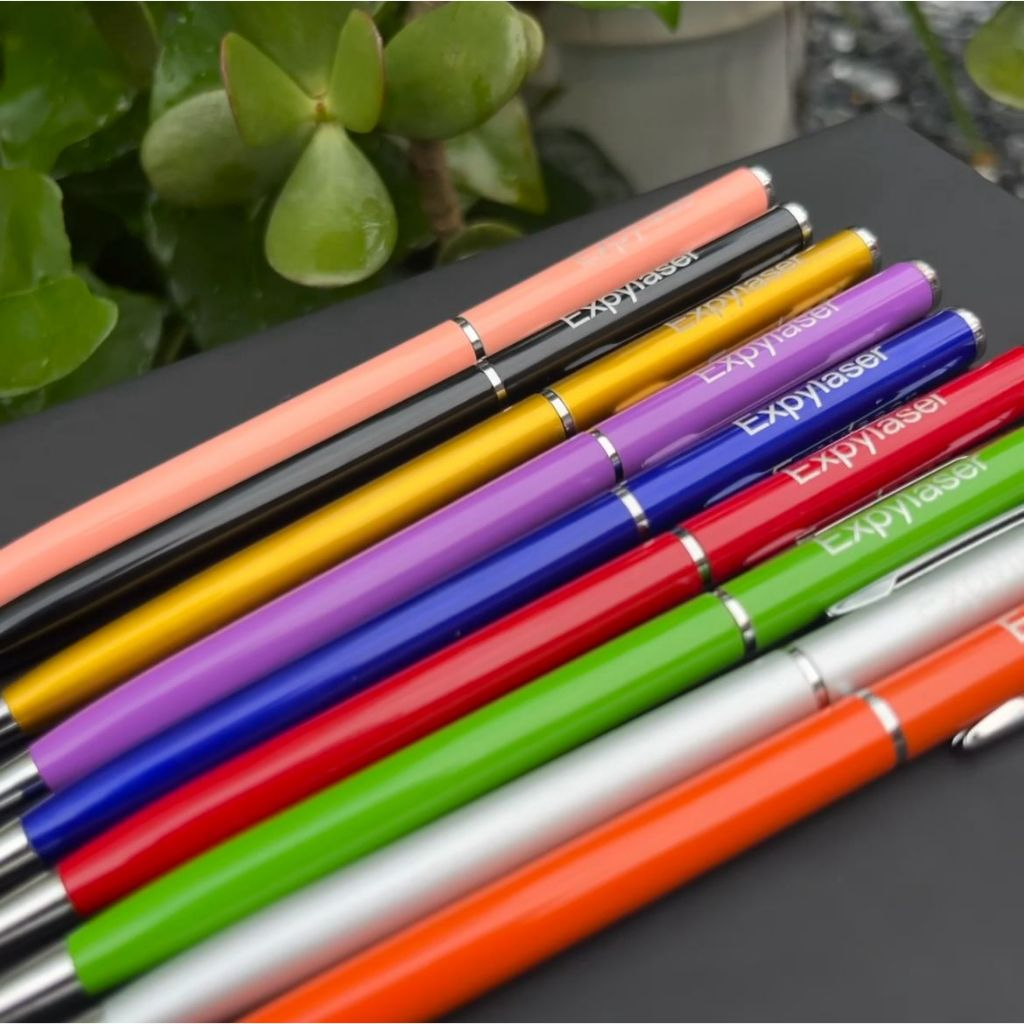 🖊️ Caneta Personalizada com Nome a Laser | Metálica, Azul 1