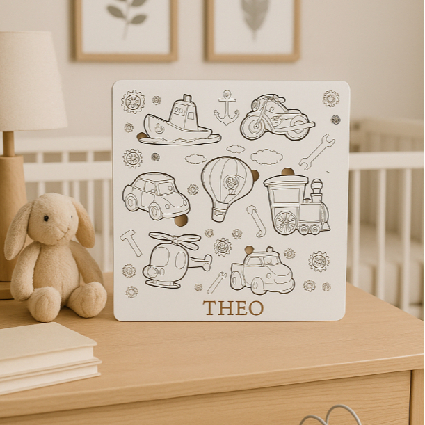 Quebra-Cabeça Infantil Personalizado - Brinquedo Educativo P